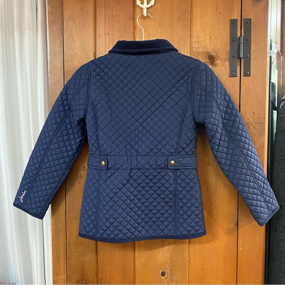 JOULES Navy Quilted Jacket Girls 9-10Y NWT - Picture 6 of 6